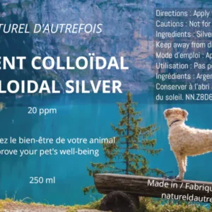 argent colloidal naturel d'autrefois